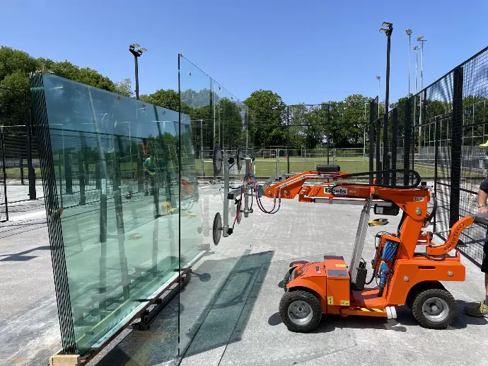Orange Padel Tempered Glass
